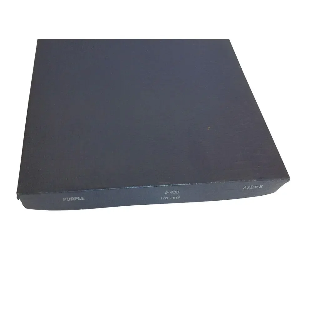 Vintage Purple Carbon Paper 100 Sheets 8.5 x 11